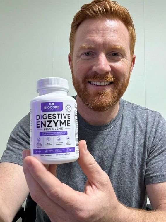John P. with Digestive Enzyme Pro Blend