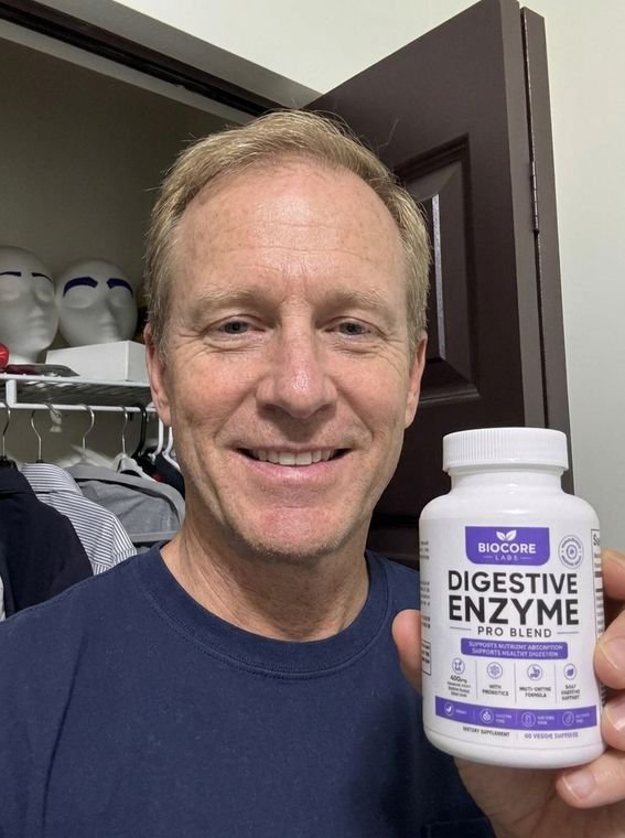 Charles G. with Digestive Enzyme Pro Blend
