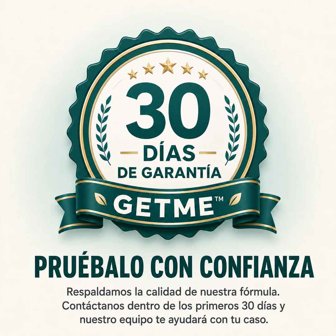 Garantía de satisfacción de 30 días de Getme