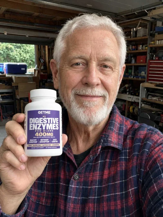 Charlene G. with Getme Digestive Enzymes