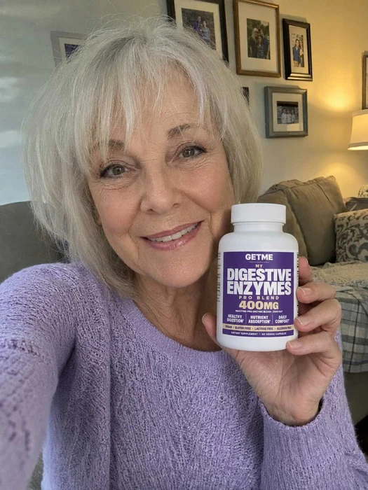 Eleanor F. with Getme Digestive Enzymes