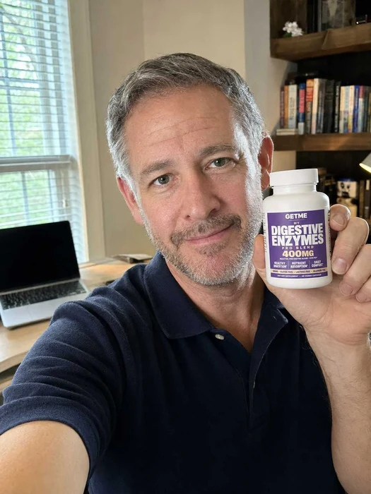Rachel H. with Getme Digestive Enzymes