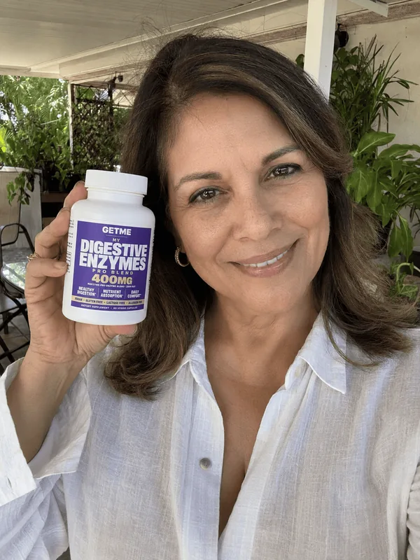 María G. con Getme Enzimas Digestivas