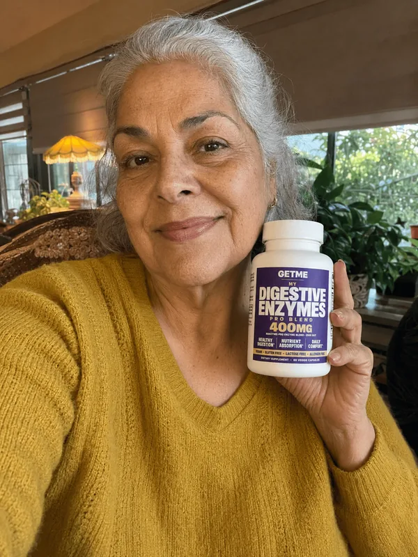 Carlos P. con Getme Enzimas Digestivas
