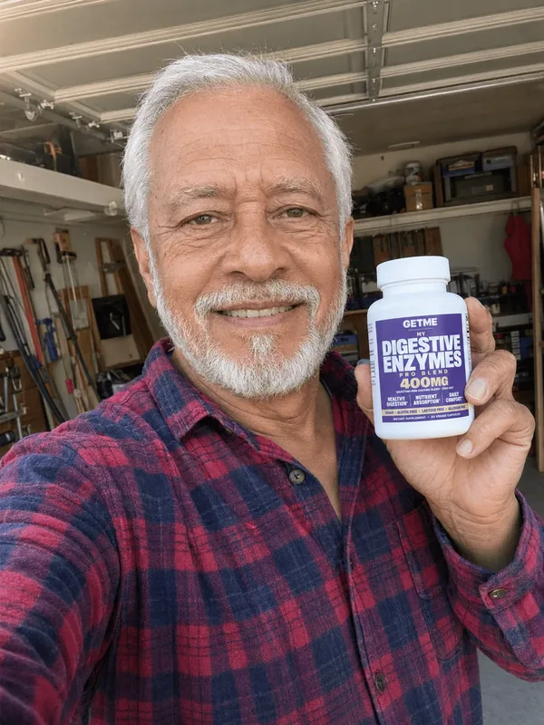 Elena F. con Getme Enzimas Digestivas