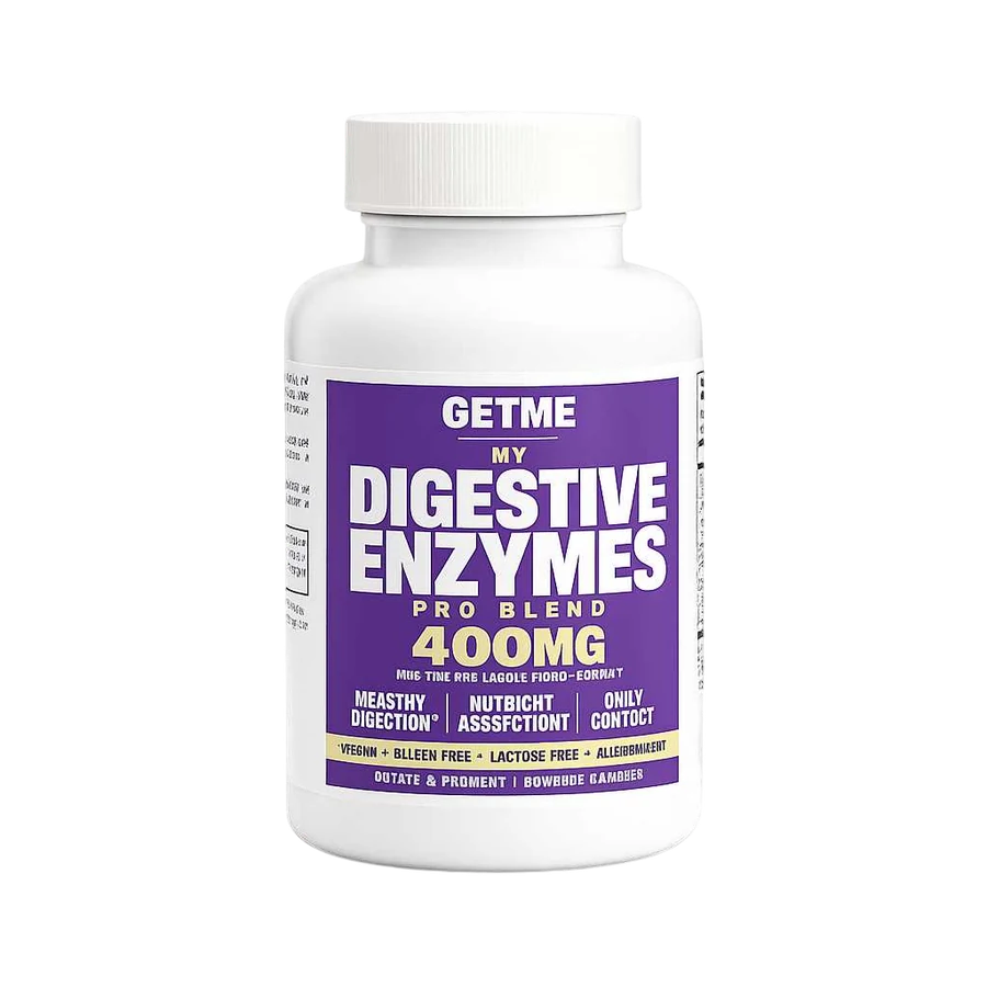 Getme Digestive Enzymes Pro Blend, 60 veggie capsules