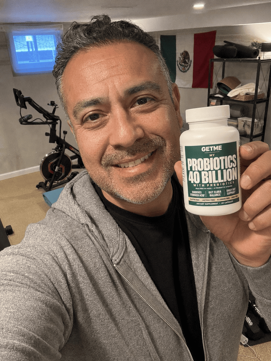 Dolores Cruz con Getme Probióticos 40 Billones