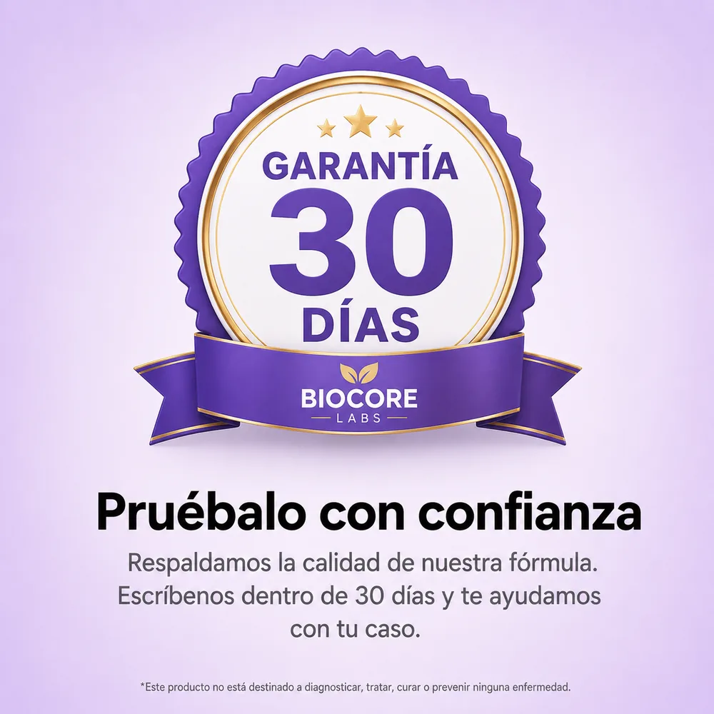 Garantía de satisfacción de 30 días