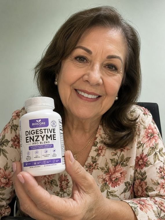 Laura M. con Digestive Enzyme Pro Blend