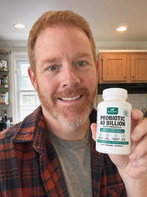 James Miller with Probiotic 40 Billion