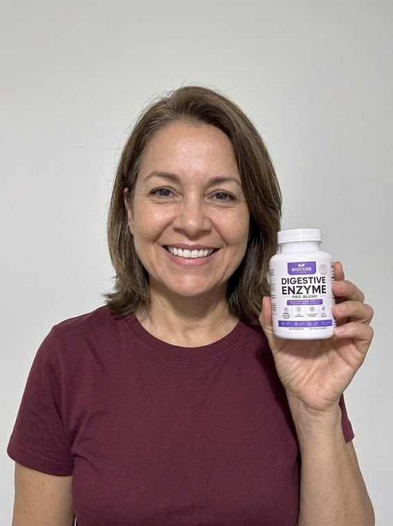 Marta V. con Digestive Enzyme Pro Blend