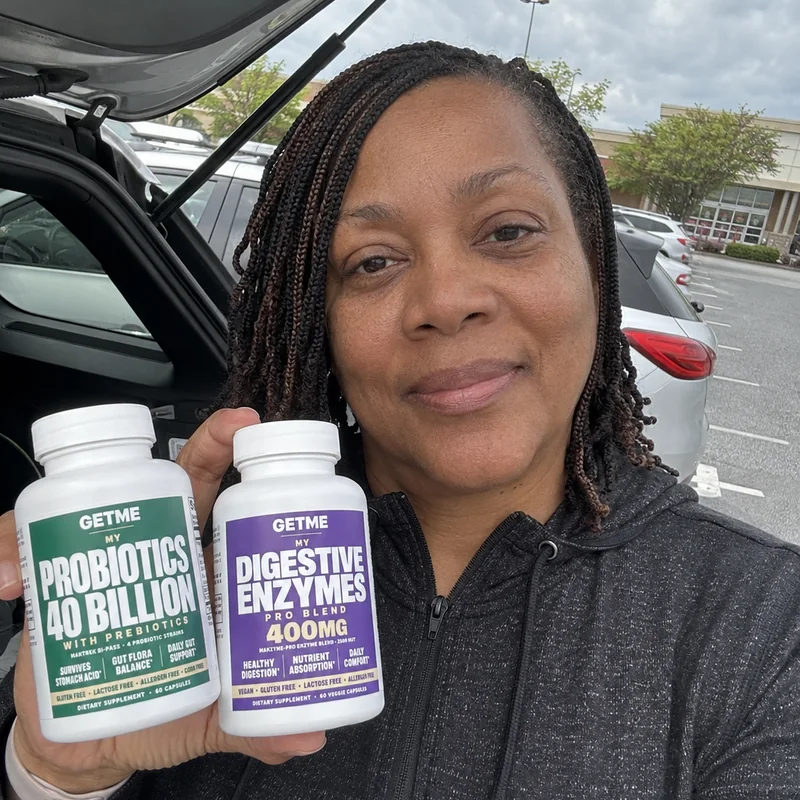 Susan Mitchell with the Getme Dual-Phase Gut Protocol