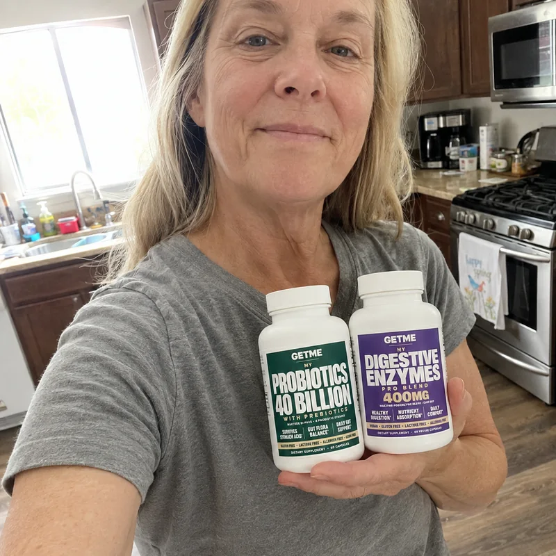 Deborah Collins with the Getme Dual-Phase Gut Protocol