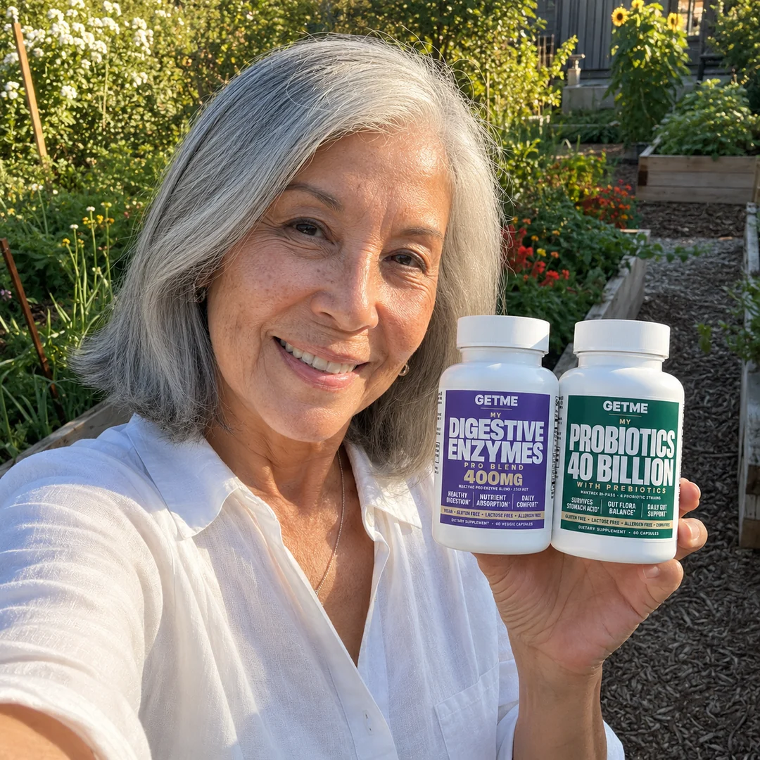 Ana Isabel Navarro con el Protocolo Intestinal Doble Fase Getme