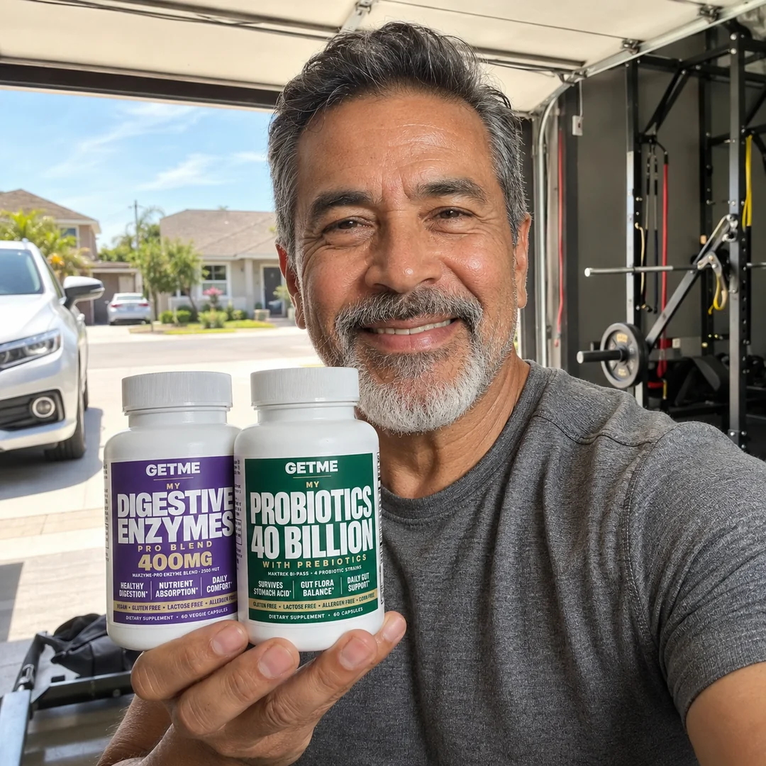 Manuel Herrera con el Protocolo Intestinal Doble Fase Getme