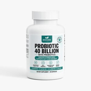 Probiotic 40 Billion with Prebiotics