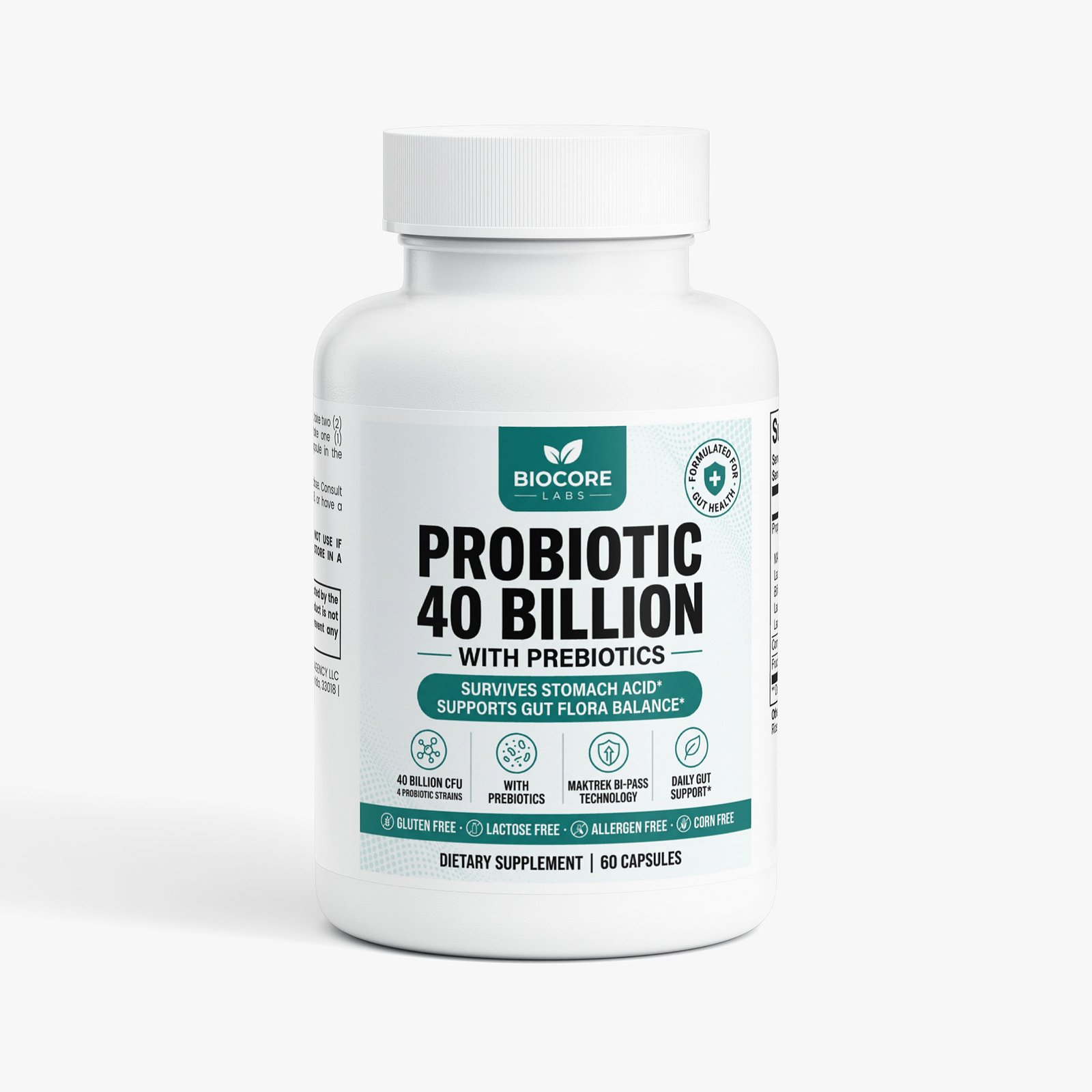 Probioticos 40 Billones con Prebioticos