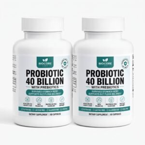 Probiotic 40 Billion + Prebiotics— Pack 2