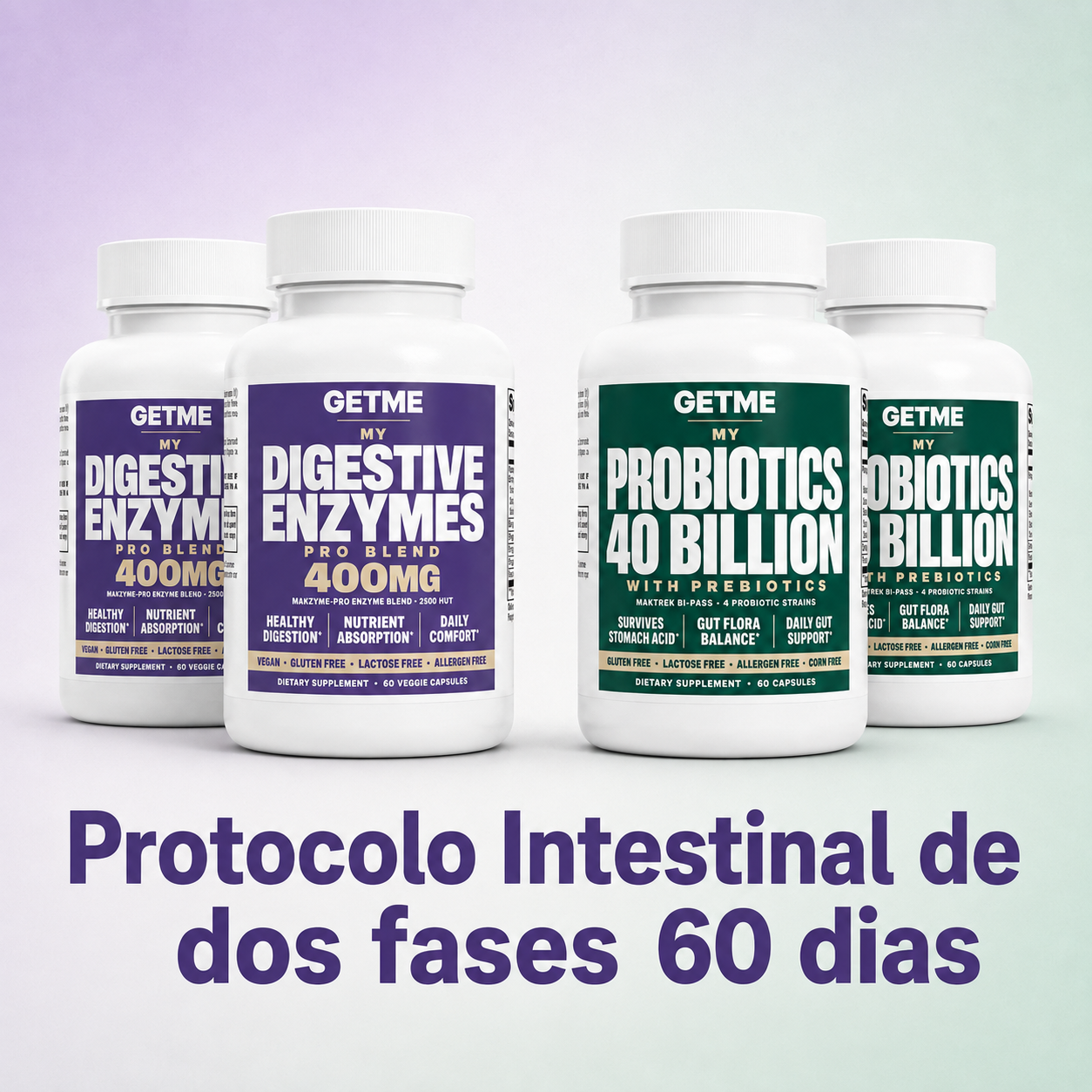Dual-Phase Gut Protocol — 60 Días